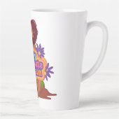 漫画の女の子の私のお気に入りの人 カフェラテマグ (右)