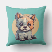 漫画の子犬 クッション (裏面)