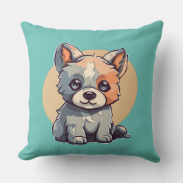 漫画の子犬 クッション