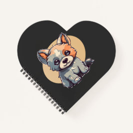 漫画の子犬 ノートブック