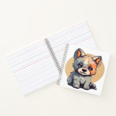 漫画の子犬 ノートブック (内部)