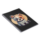 漫画の子犬 ノートブック (右側)