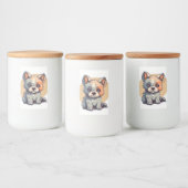 漫画の子犬 フードラベル (ボトル)