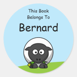 漫画の子羊この本は属している ラウンドシール