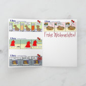 漫画の季節のごあいさつと幸せな物語 シーズンカード (内部)