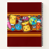 漫画の学校アイコン ノートブック (裏面)