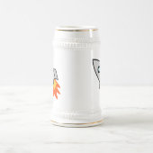 漫画の宇宙ロケット ビールジョッキ (中央)