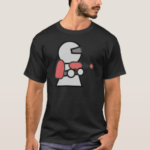 漫画の宇宙飛行士 Tシャツ