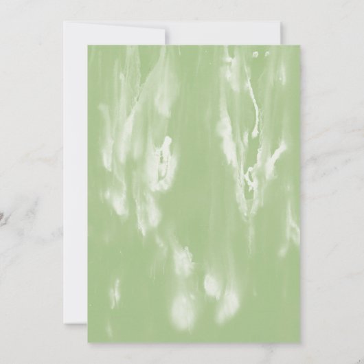 漫画の家族の家に移動アナウンスメントカード カード (裏面)