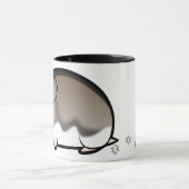 漫画の小型ハムスター マグカップ (中央)