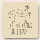 漫画の島 コースター (正面)