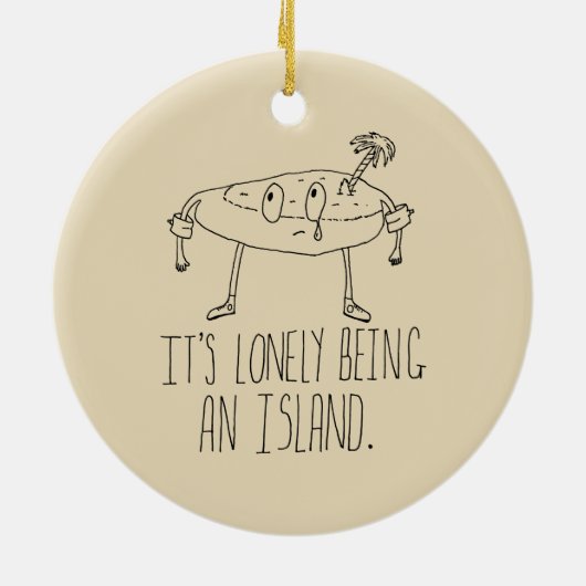 漫画の島 セラミックオーナメント (裏面)