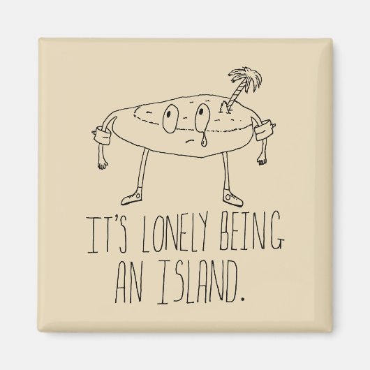 漫画の島 マグネット (正面)