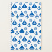 漫画の帆船の模様 プランナー手帳 (正面)