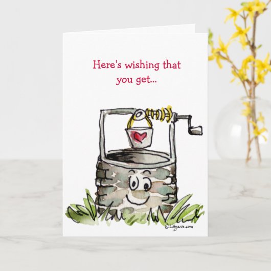 漫画の希望はよく得ます カード (黄色い花)