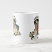 漫画の怠惰のオフィスの大きいマグ ジャンボコーヒーマグカップ (正面)