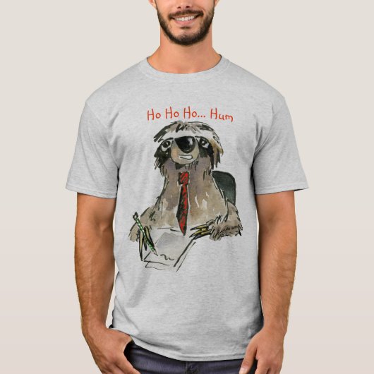 漫画の怠惰の休日のTシャツ Tシャツ (正面)