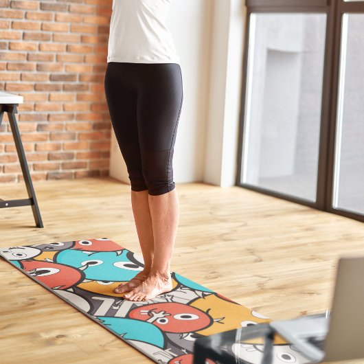 漫画の怪物 ヨガマット