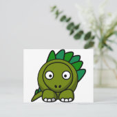 漫画の恐竜 ポストカード (スタンド正面)