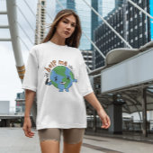 漫画の惑星救済地球私引用文 Tシャツ