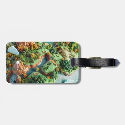 漫画の惑星 ラゲッジタグ (裏面横)