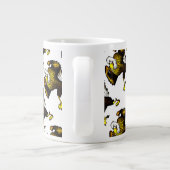 漫画の戦うワシ ジャンボコーヒーマグカップ (裏面)