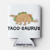 漫画の手で描かれたタコ恐竜タコサウルスレックス 缶クーラー (裏面)