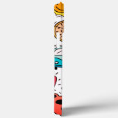 漫画の抽象芸術アート Case-Mate iPhoneケース (裏面 / 右)