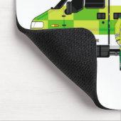 漫画の救急車およびEMT マウスパッド (コーナー)