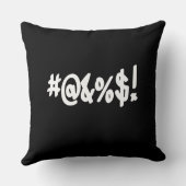 漫画の明示的な誓いの呪いのシおもしろいンボル クッション (裏面)