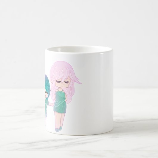 漫画の最高の友だちマググ コーヒーマグカップ (中央)