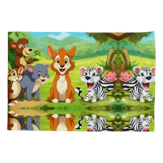 漫画の枕カバー 枕カバー (裏面)