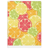 漫画の柑橘系ノート クリップボード (裏面)