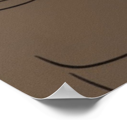 漫画の楽しい古いマザー・ハバードのナーサリーライム ポスター (角)