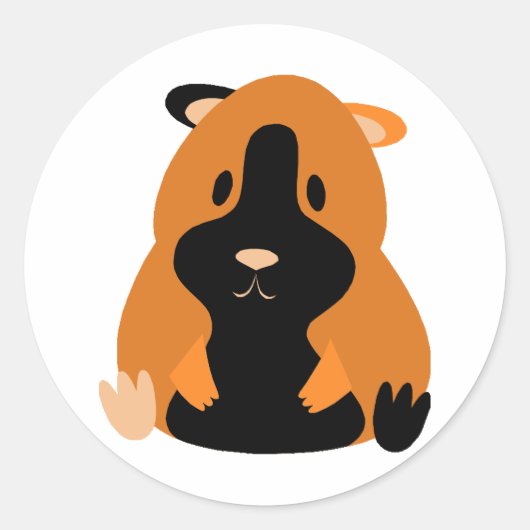 漫画の歌詞のシール ラウンドシール (正面)