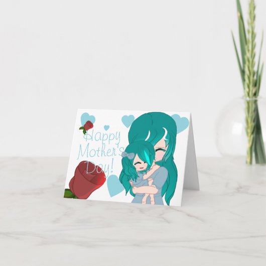 漫画の母と娘のカード シーズンカード (正面)