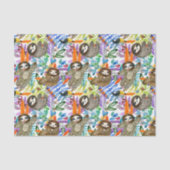 漫画の水彩画の怠惰パターン 薄葉紙 (正面)