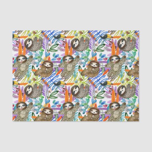 漫画の水彩画の怠惰パターン 薄葉紙 (正面)