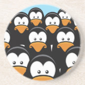 漫画の沈痛なペンギンの軍隊 コースター (正面)