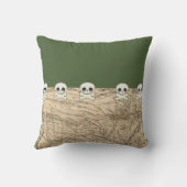 漫画の海賊船は個人化なります クッション (裏面)