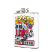 漫画の消防車 フラスク (左)