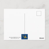 漫画の消防車 ポストカード (裏面)