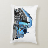 漫画の燃料トラック アクセントクッション (裏面(縦))