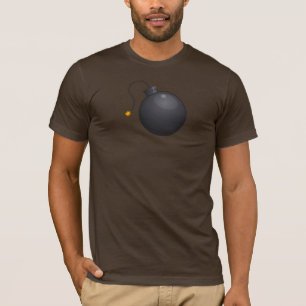 漫画の爆弾のTシャツ Tシャツ