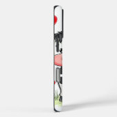 漫画の牛のカップルの愛 Case-Mate iPhoneケース (裏面 / 右)