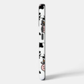 「漫画の牛のパターンiPhoneケース Case-Mate iPhoneケース (裏面 / 左)