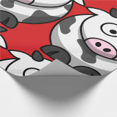 漫画の牛の光沢ラッピング紙 ラッピングペーパー