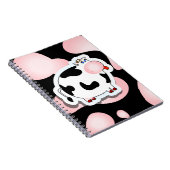 漫画の牛、ノート ノートブック (右側)