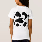 漫画の牛、Tシャツ Tシャツ (裏面)