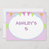 漫画の犬かわいい招待状 招待状 (裏面)